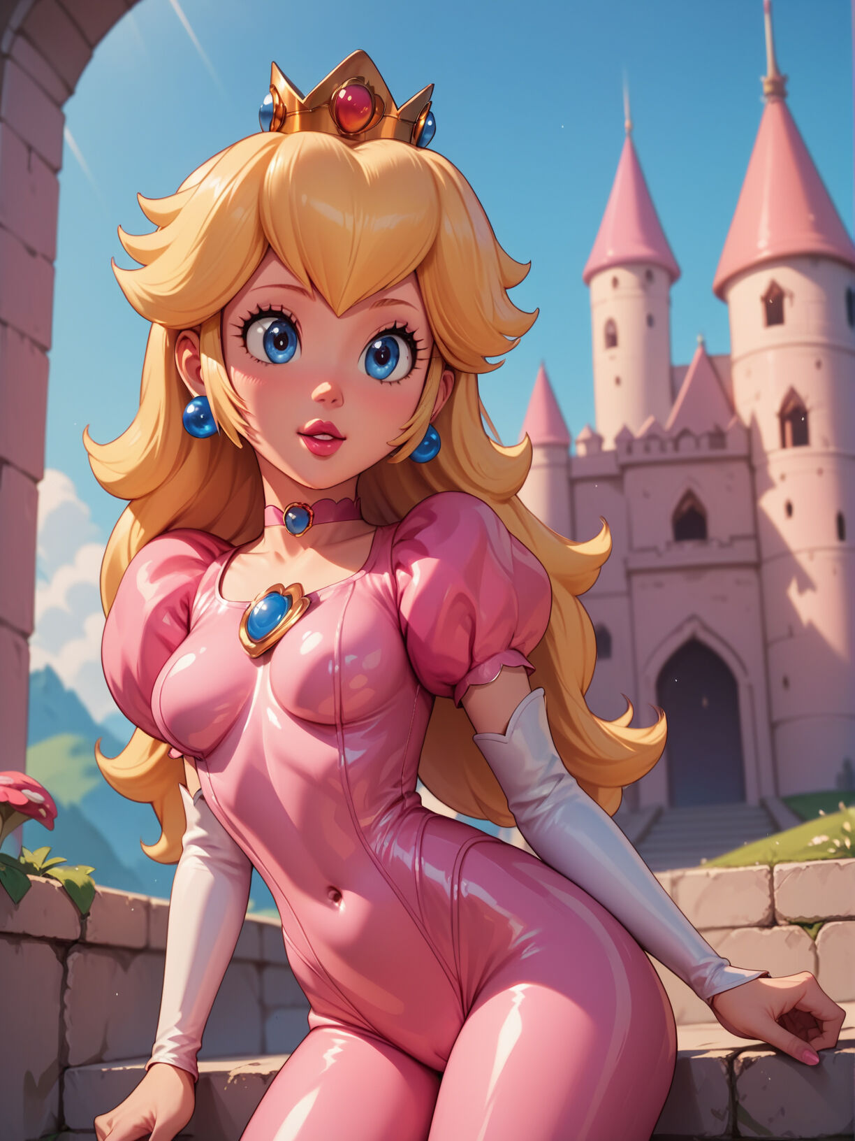 Main content: Tight suit