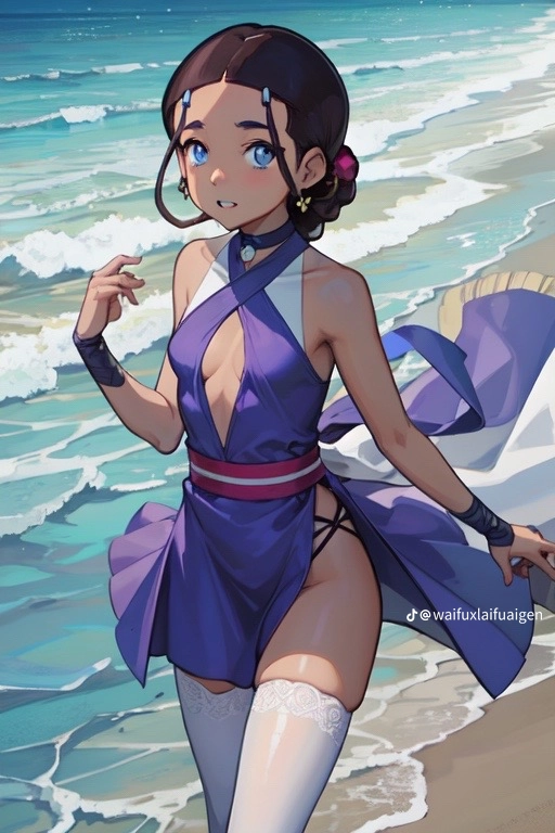Main content: Cute Katara
