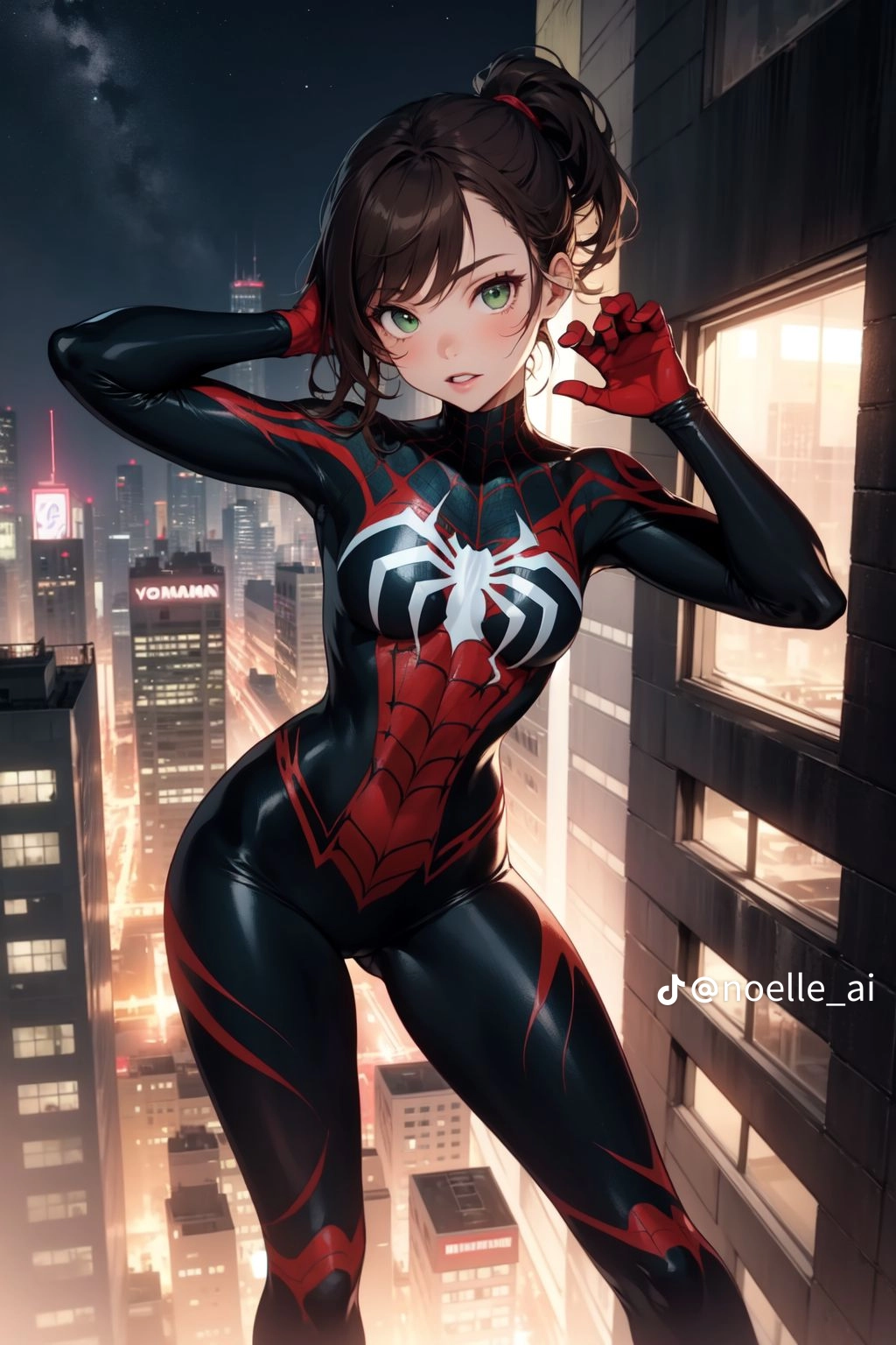Main content: Adorable spider